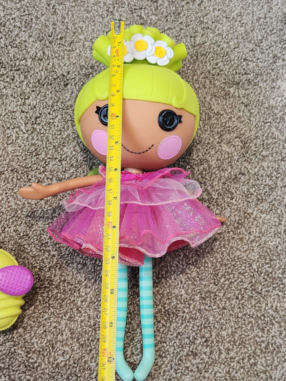 Lalaloopsy Pix E Flutters Full Size 12” Doll, Dress, and Firefly Pet - Picture 12 of 12